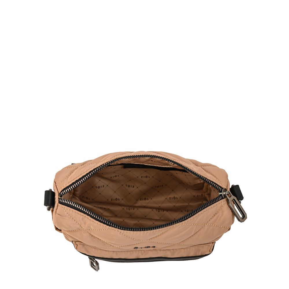 Cartera bandolera mediana cersei beige