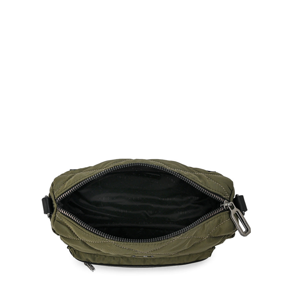 Cartera bandolera mediana cersei verde oliva