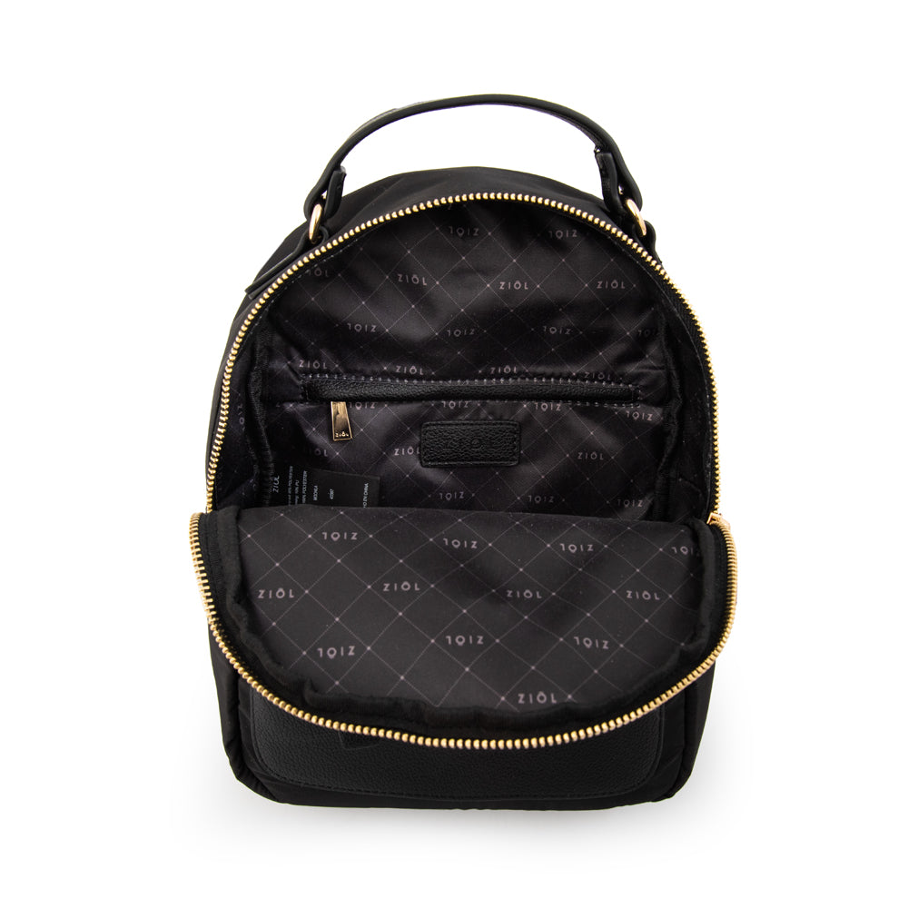 Mochila pequeña daisy negro especial