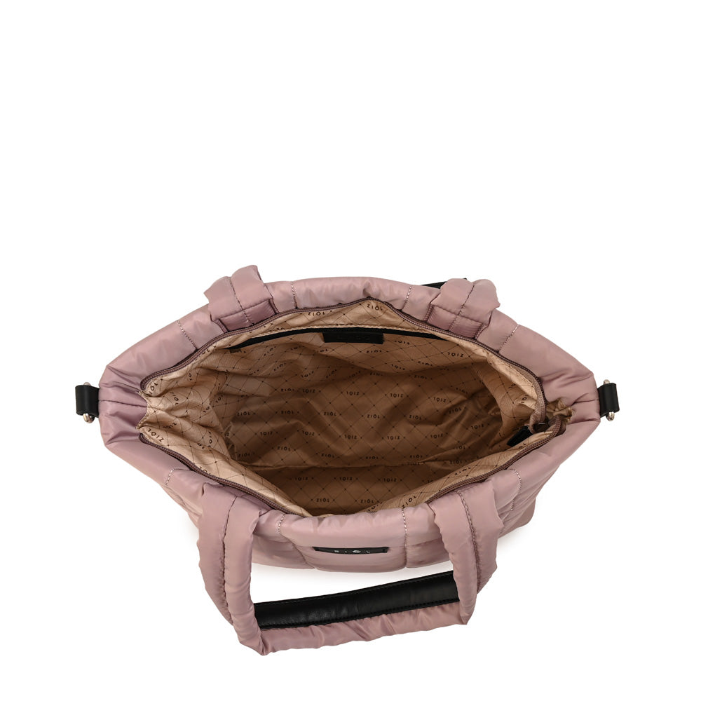 Cartera tote mediana nacha rosa viejo