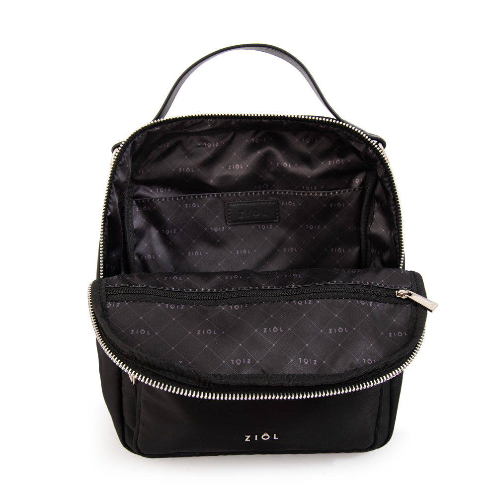 Mochila teodora pequeña negro