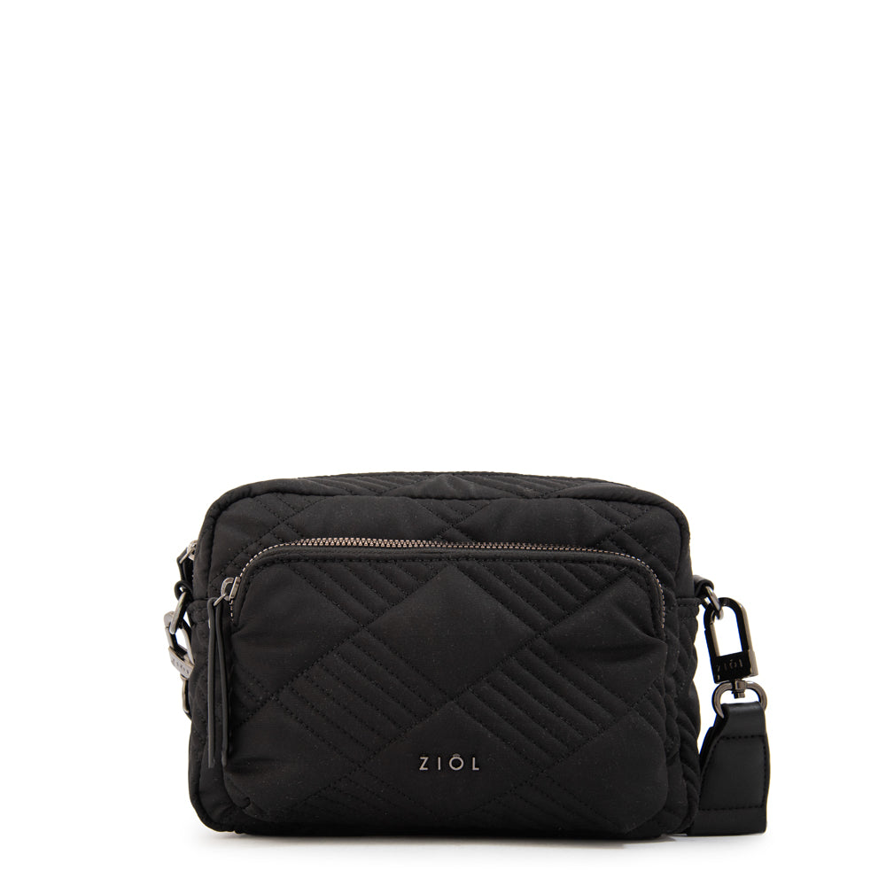 Cartera bandolera luar mediana negro – ZiolBags Chile