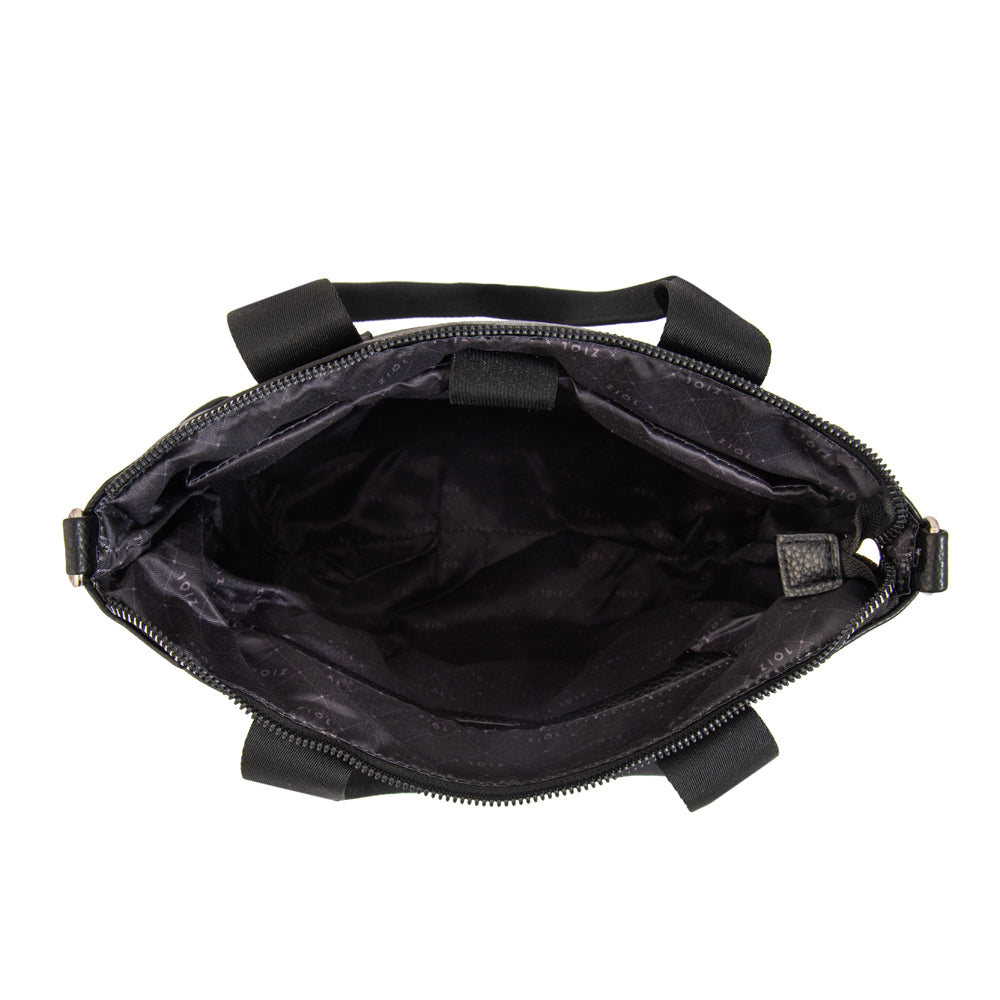 Cartera tote fiona grande negro