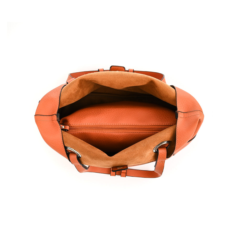 Cartera tote grande dayton naranja
