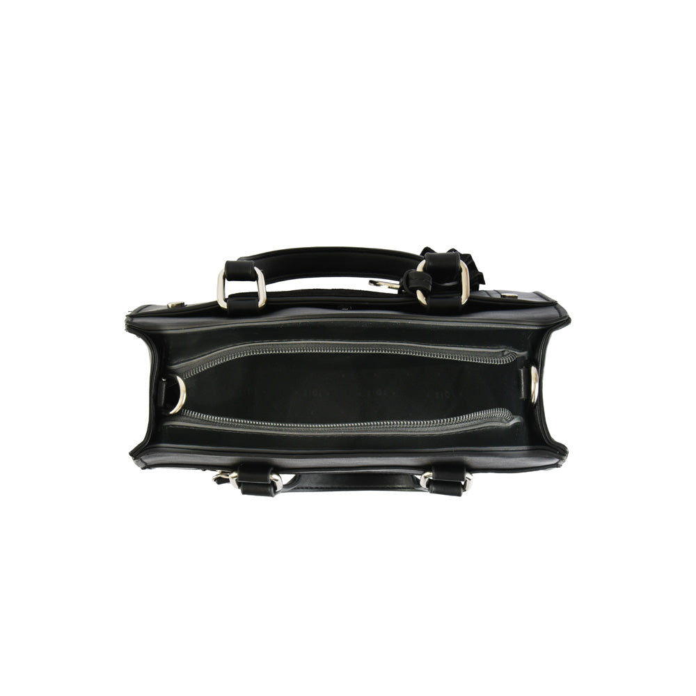 Cartera tote mediana inisa negro