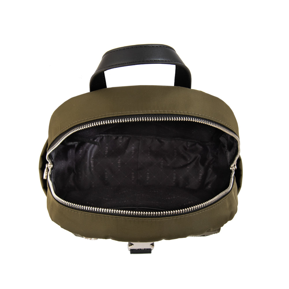 Mochila monica pequeña verde oliva