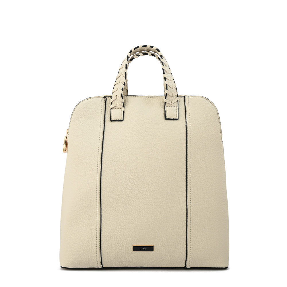 Mochila rosita mediana blanco crudo – ZiolBags Chile