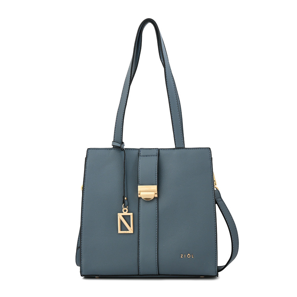 Cartera tote mediana creta denim – ZiolBags Chile