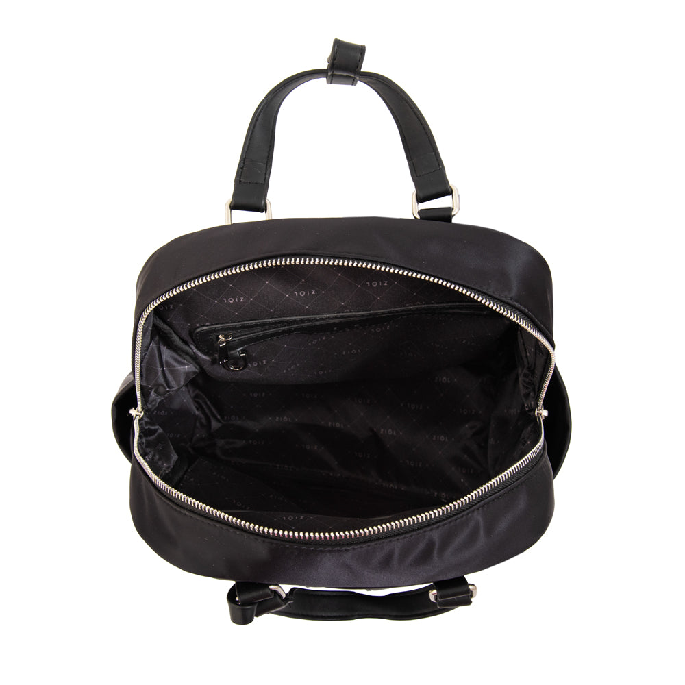 Mochila alisa mediana negro especial