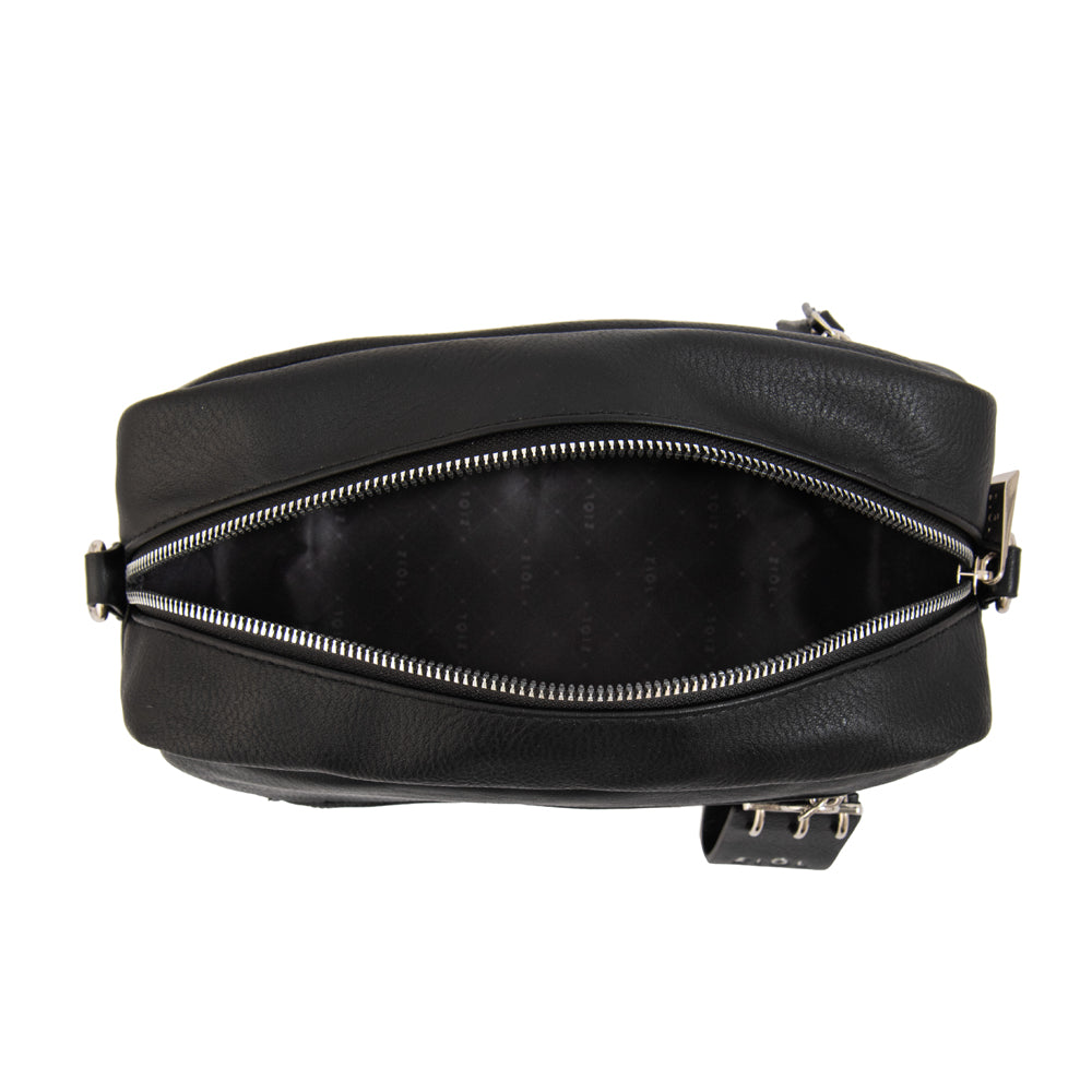 Cartera Bandolera vonetta mediana negro