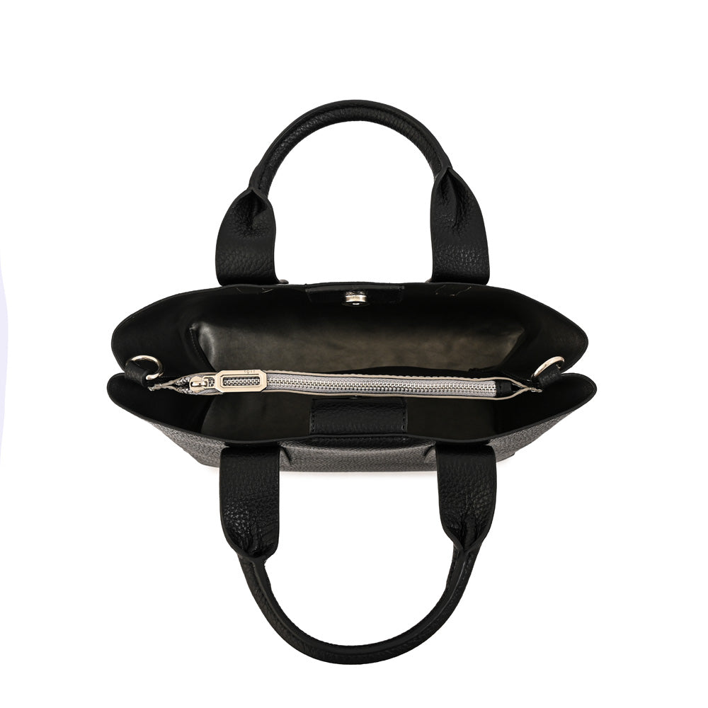 Cartera tote marlena mediana negro