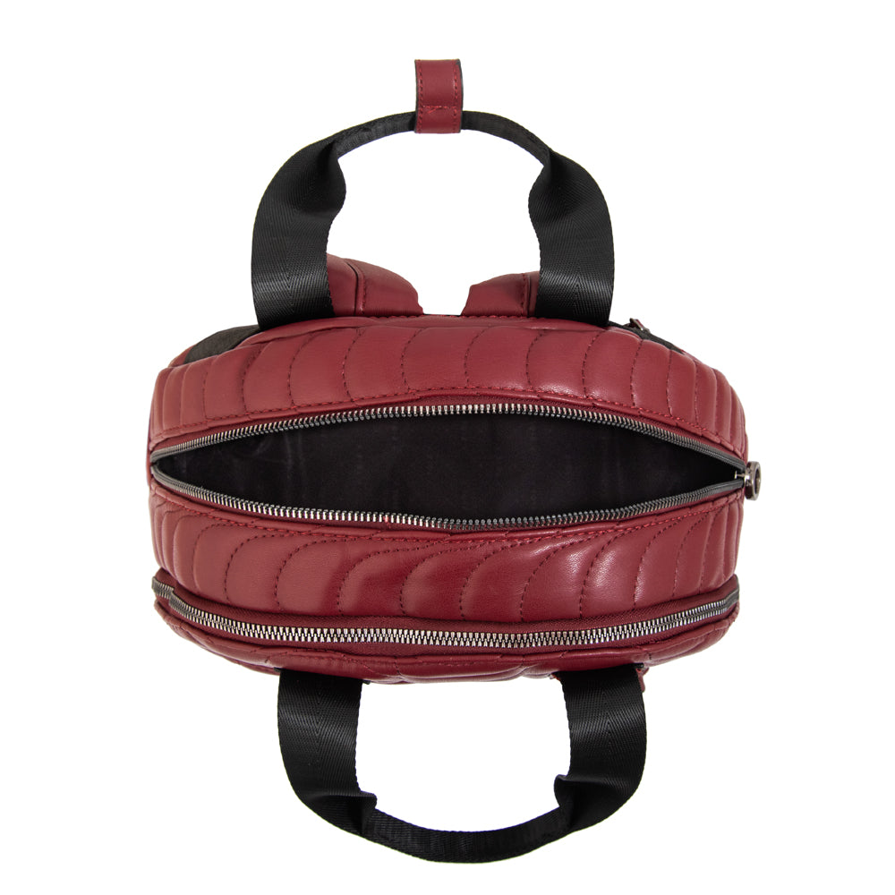 Mochila abigail mediana burdeo