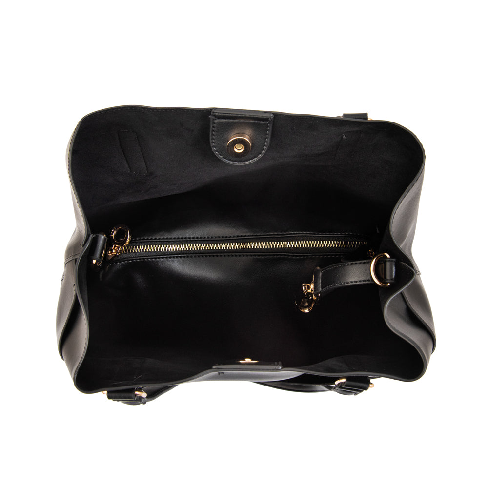 Cartera tote siberia grande negro