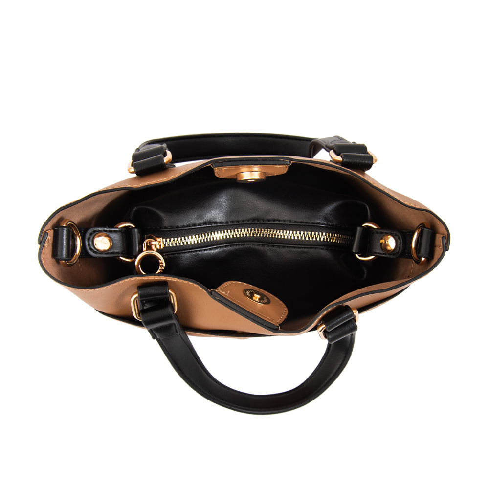 Cartera bandolera siberia grande café