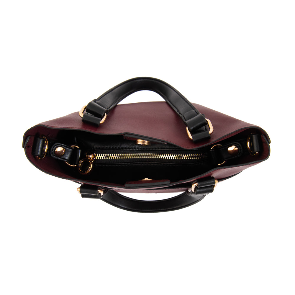 Cartera bandolera siberia grande burdeo