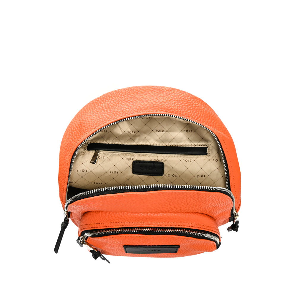 Mochila mediana loana naranja