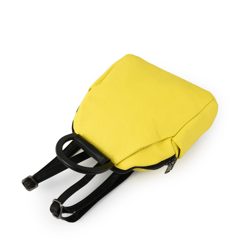 Mochila mediana camille amarillo