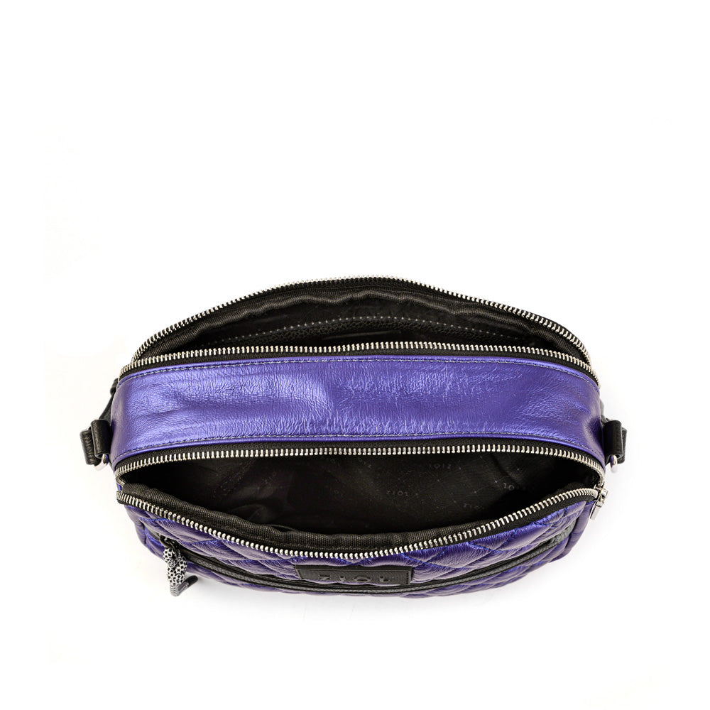 Cartera bandolera mediana fisyta azul