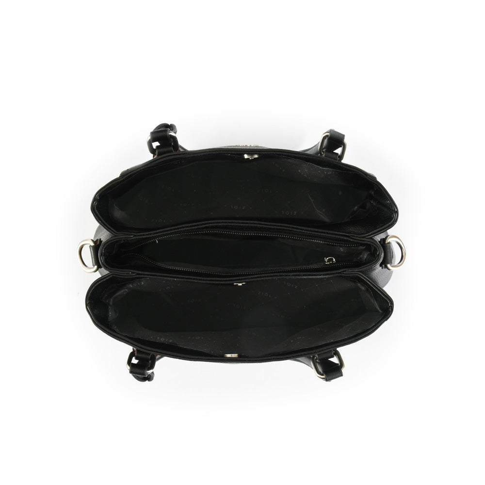 Cartera tote pequeña amina negro