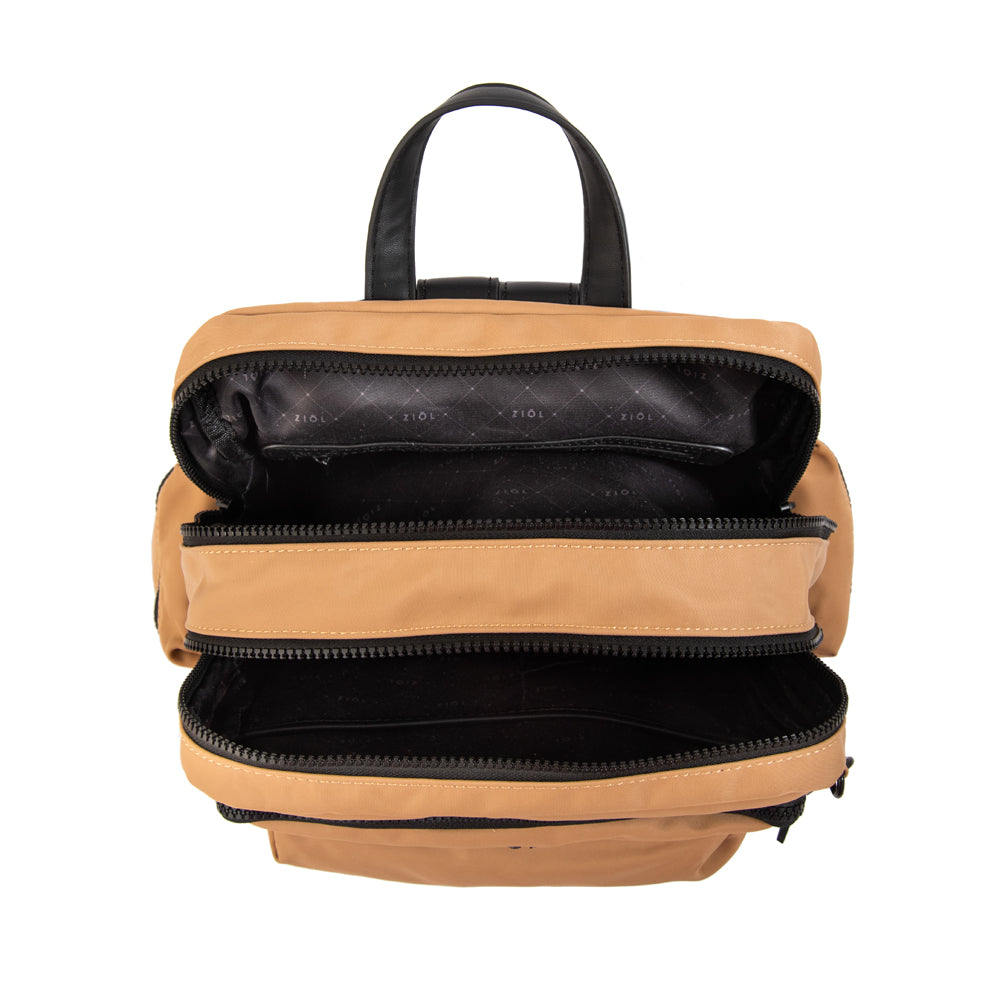 Mochila ronnie mediana beige