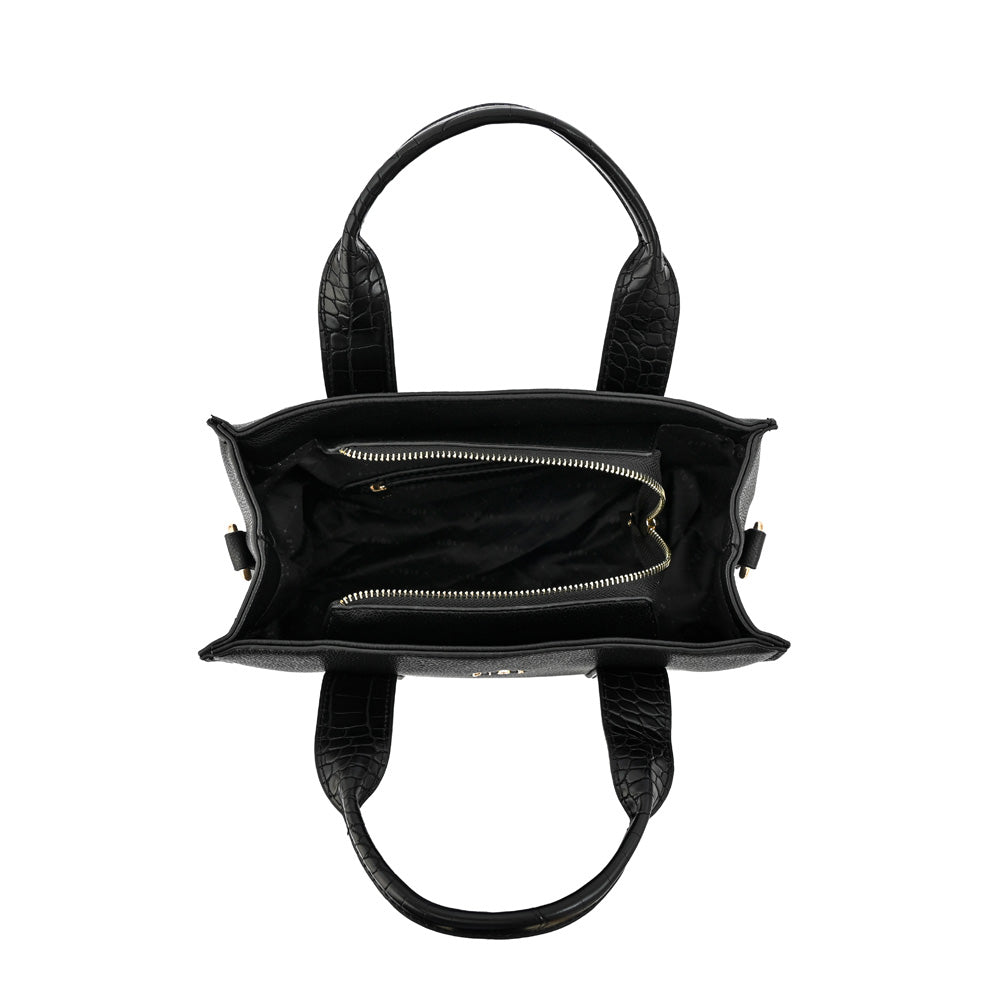 Cartera bandolera pequeña eladia negro especial