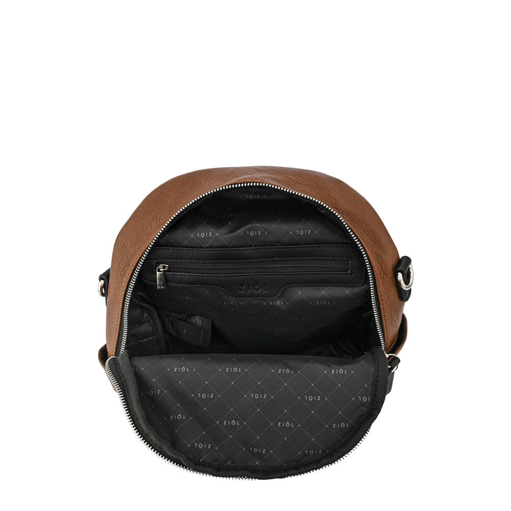 Mochila pequeña mawan café