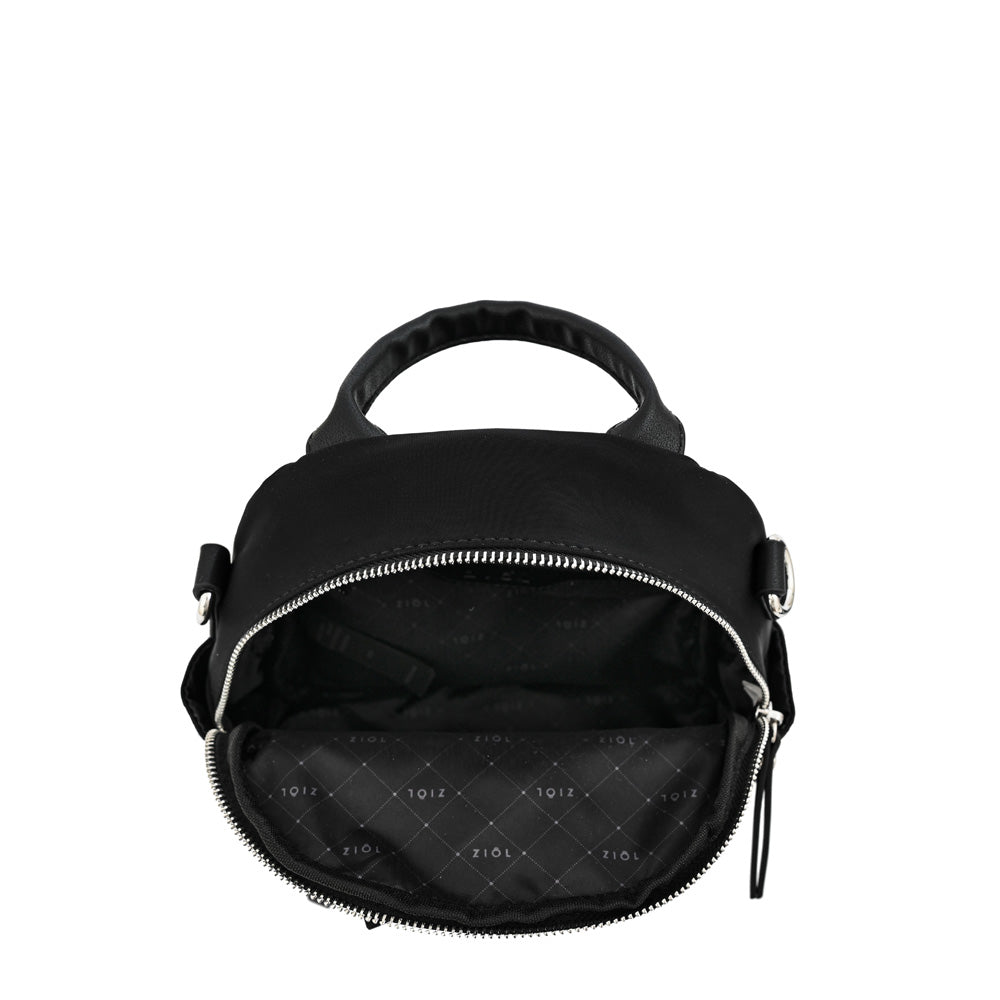 Mochila pequeña mawan negro especial