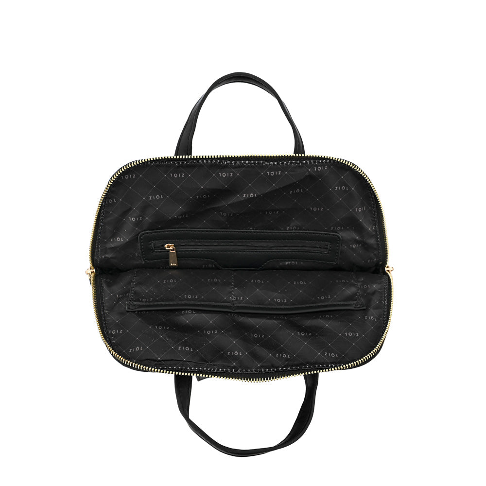 Mochila mediana biel negro especial