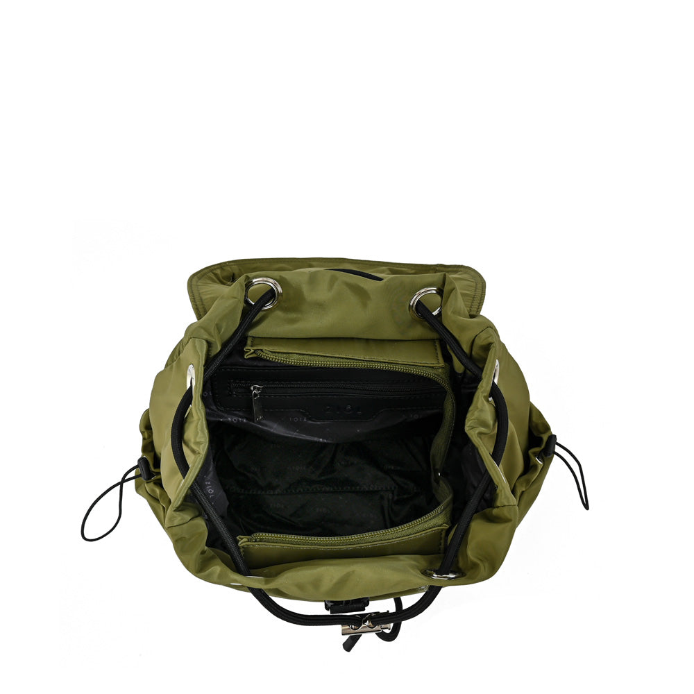 Mochila mediana luna verde oliva