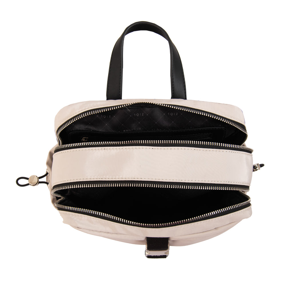 Mochila topacio mediana beige