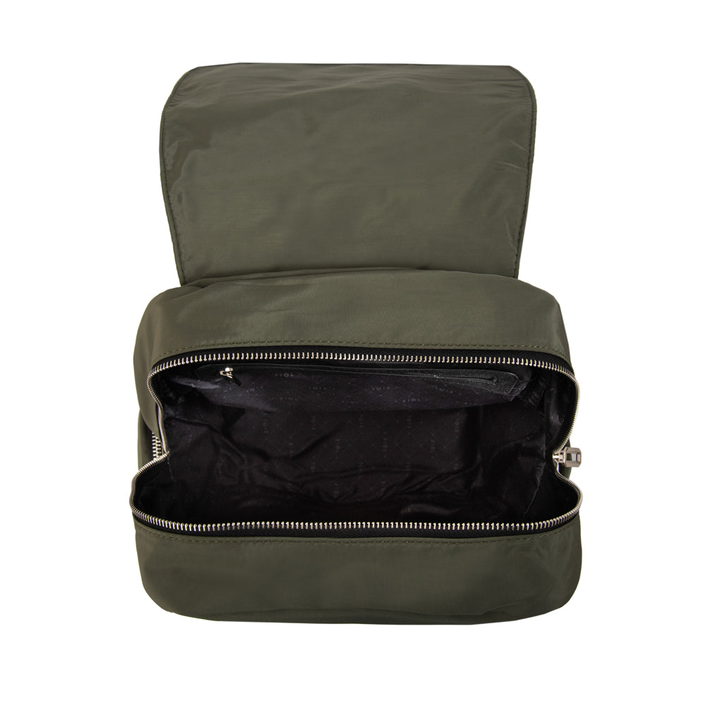 Mochila claudin grande verde oliva