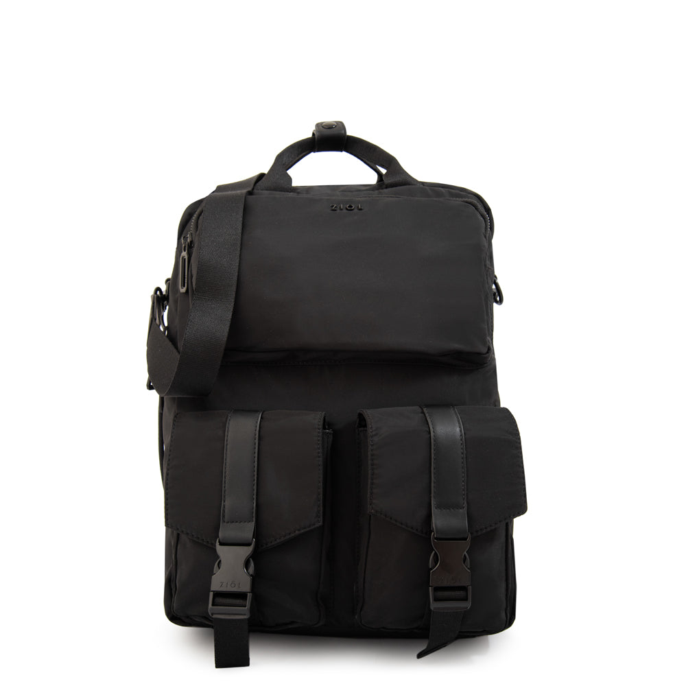 Mochila porta notebook devon grande negro – ZiolBags Chile