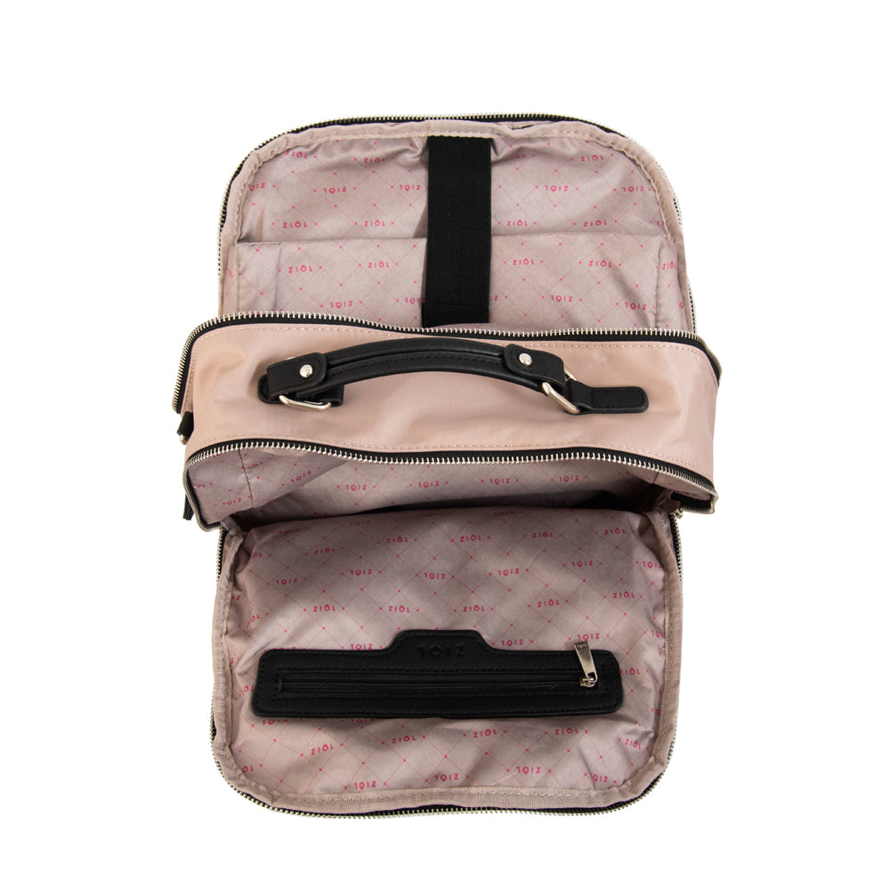 Mochila porta notebook megan grande rosa viejo