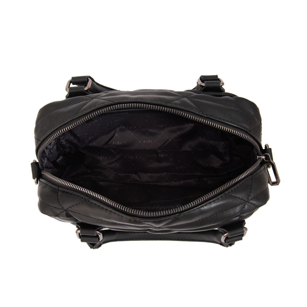 Cartera bandolera con asas brenda negro