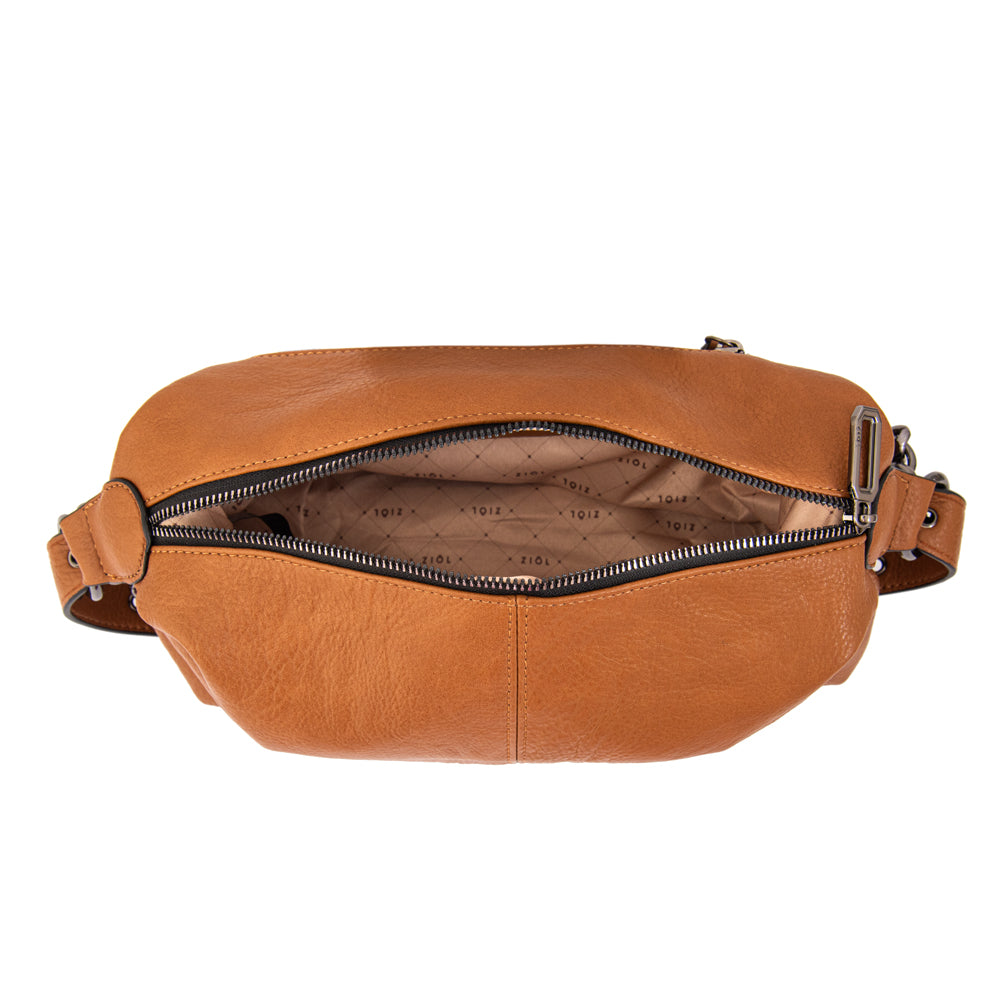 Cartera bandolera valeria mediana café