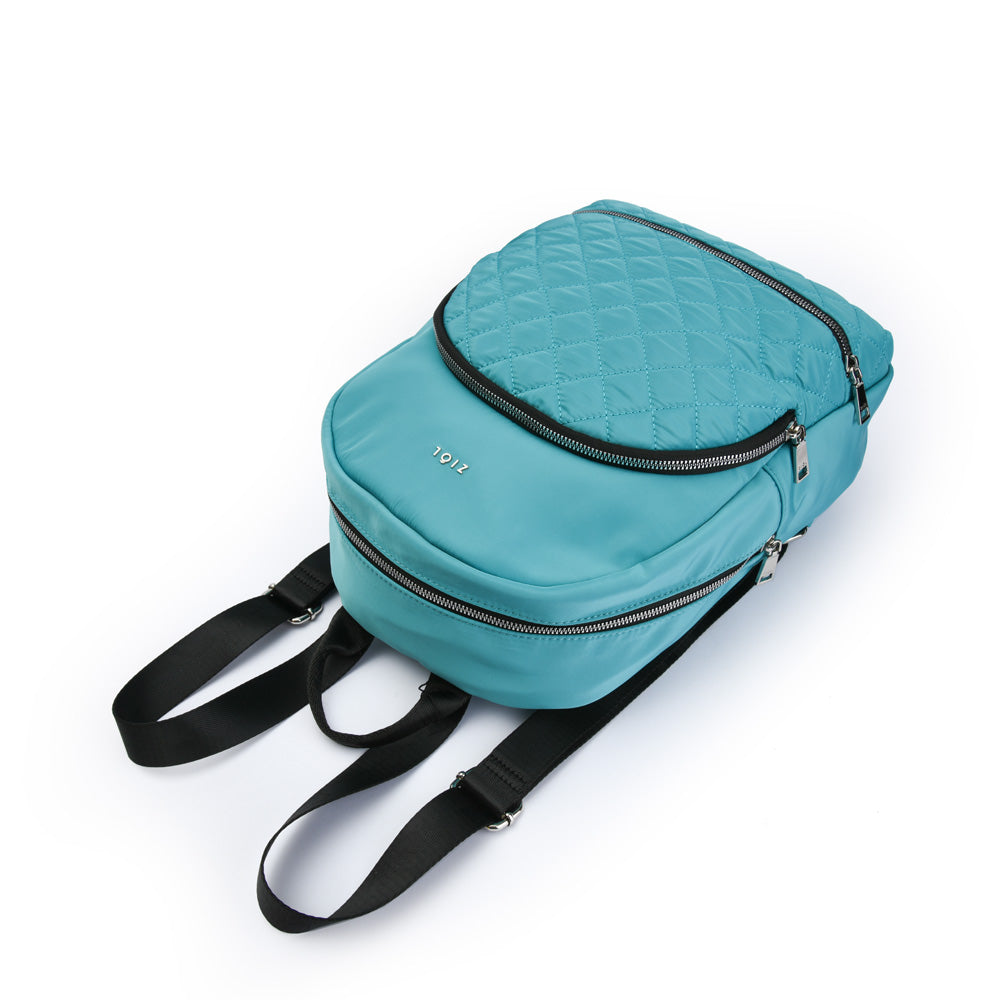 Mochila mediana cotti turquesa