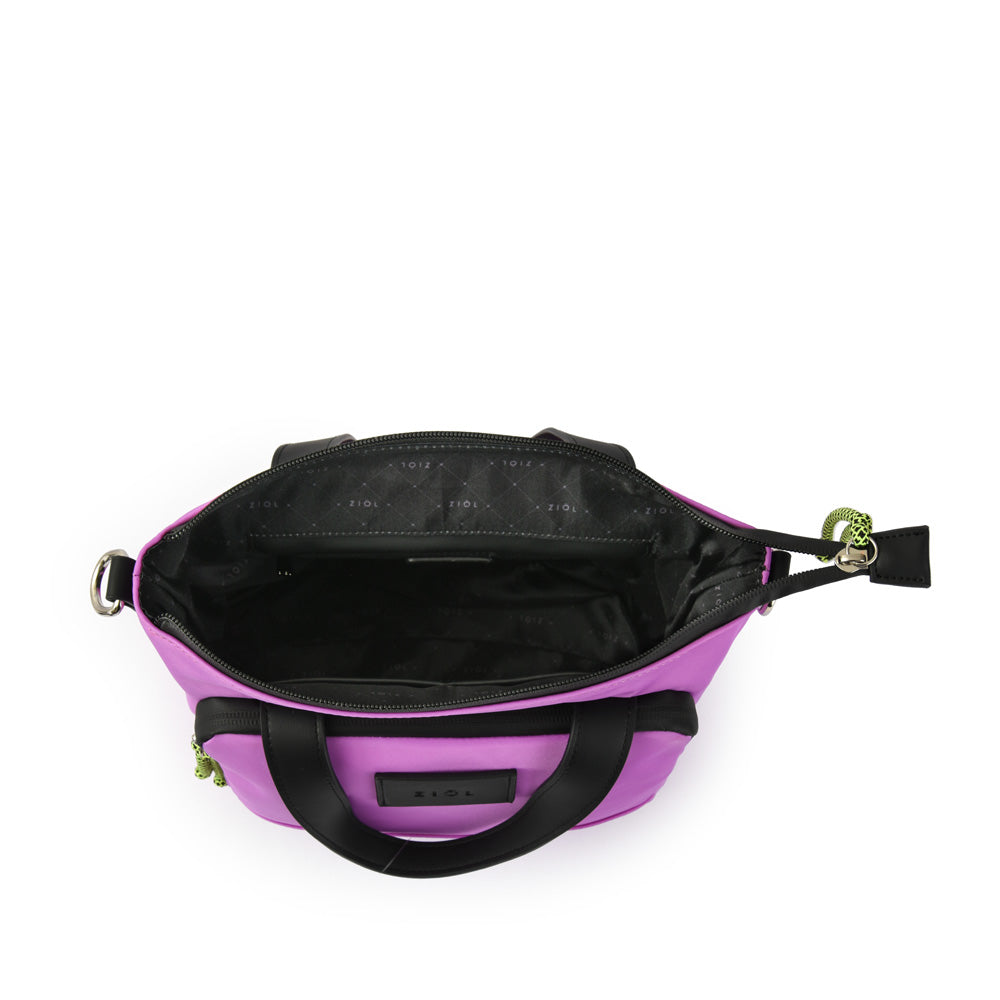 Cartera tote pequeña amaltea morado