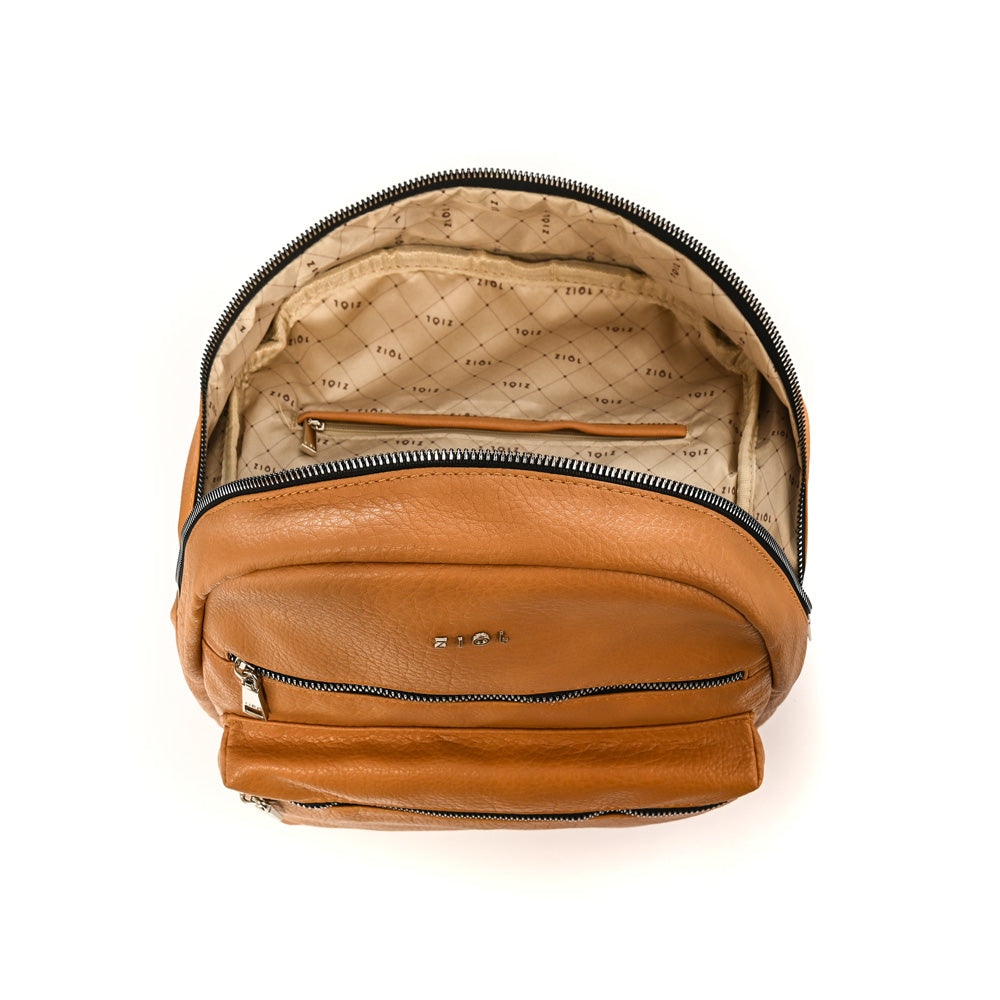 Mochila mediana cinci beige oscuro