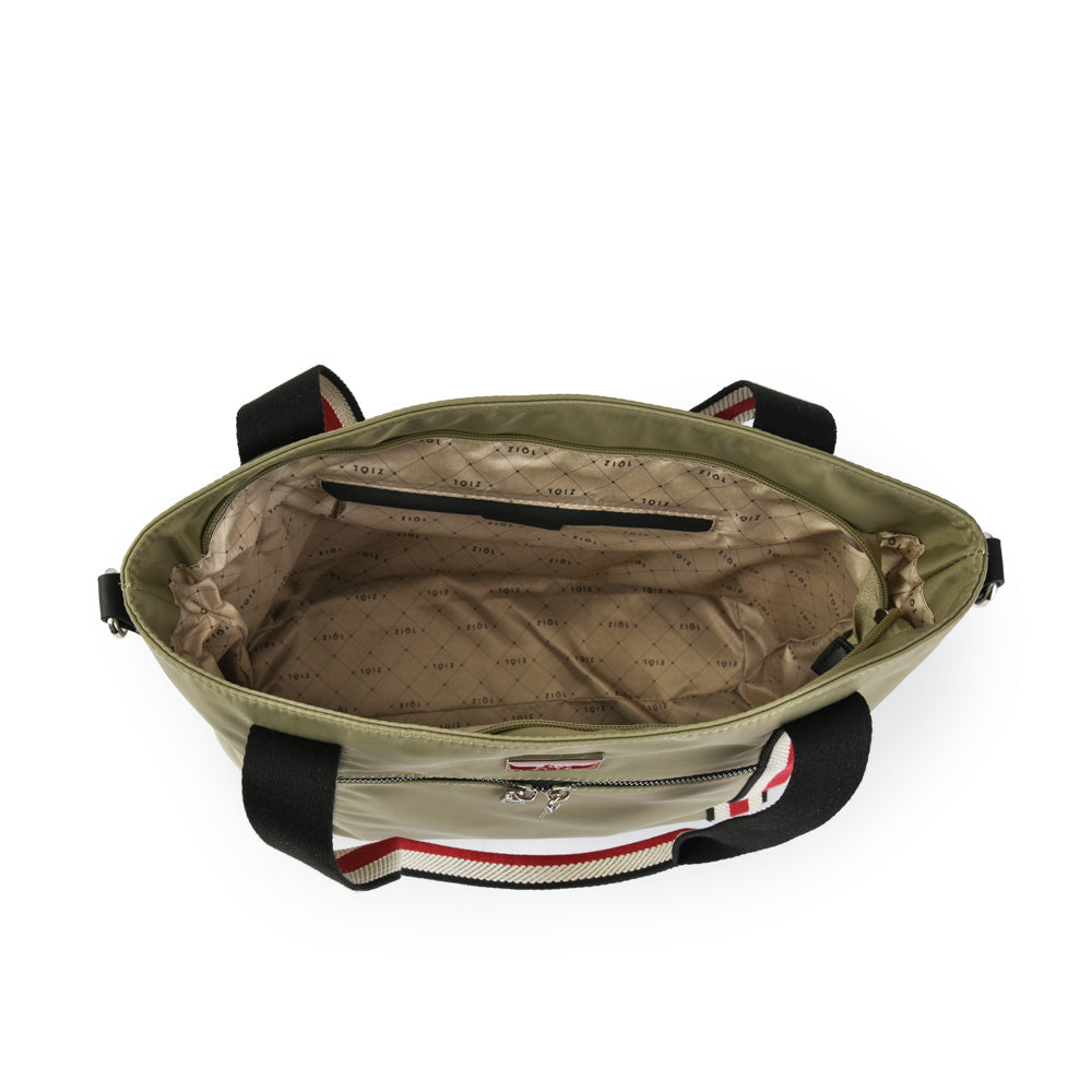 Cartera tote grande sabin taupe