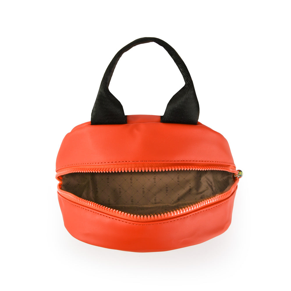 Mochila pequeña clodette rojo tomate
