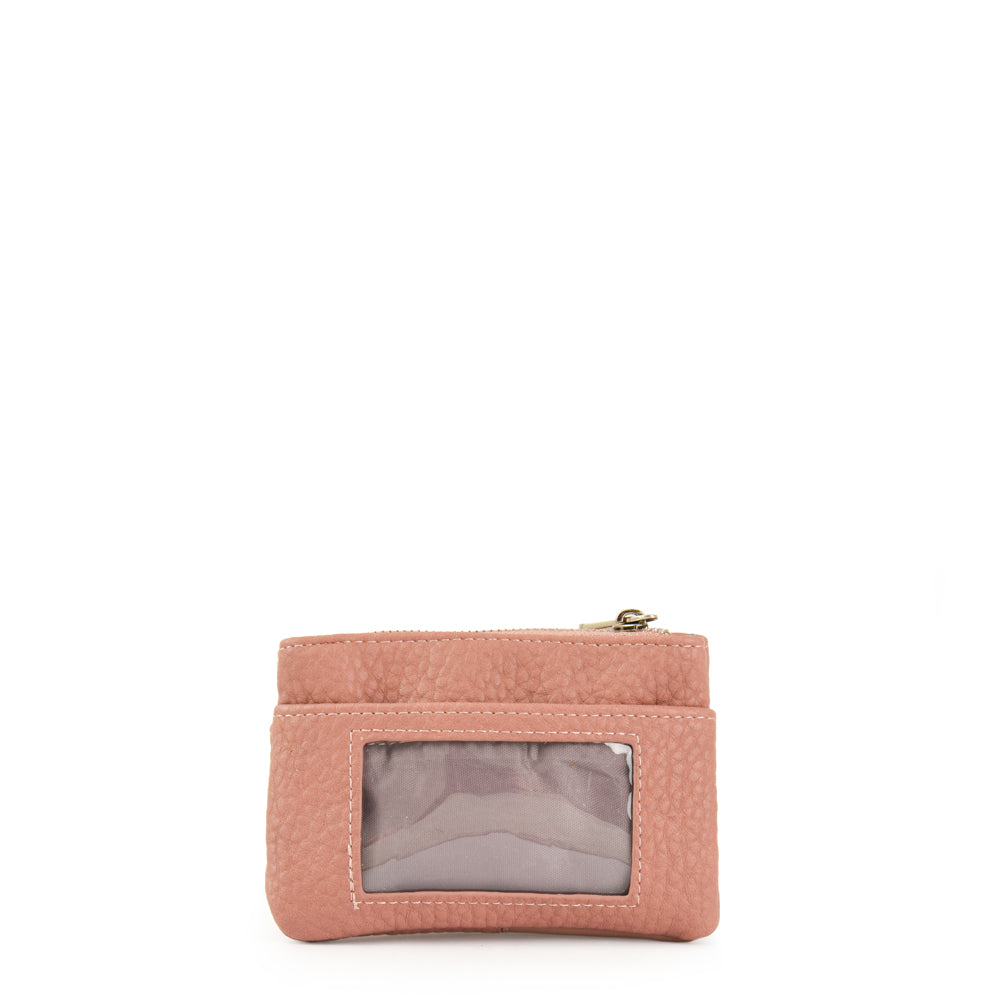 Monedero rectangular pequeña raines rosa viejo