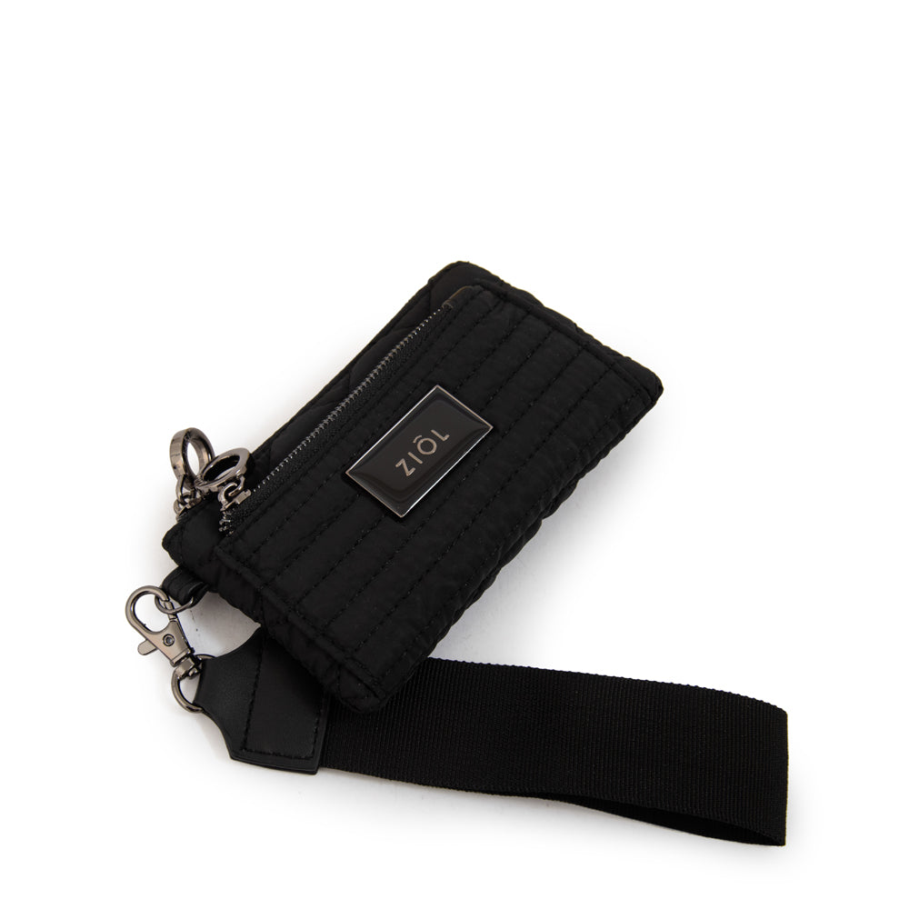 Tarjetero monedero pequeña cersei negro