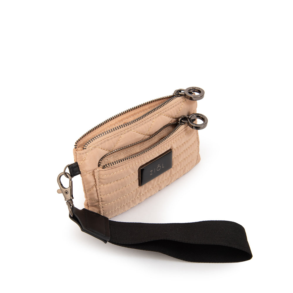 Tarjetero cersei beige