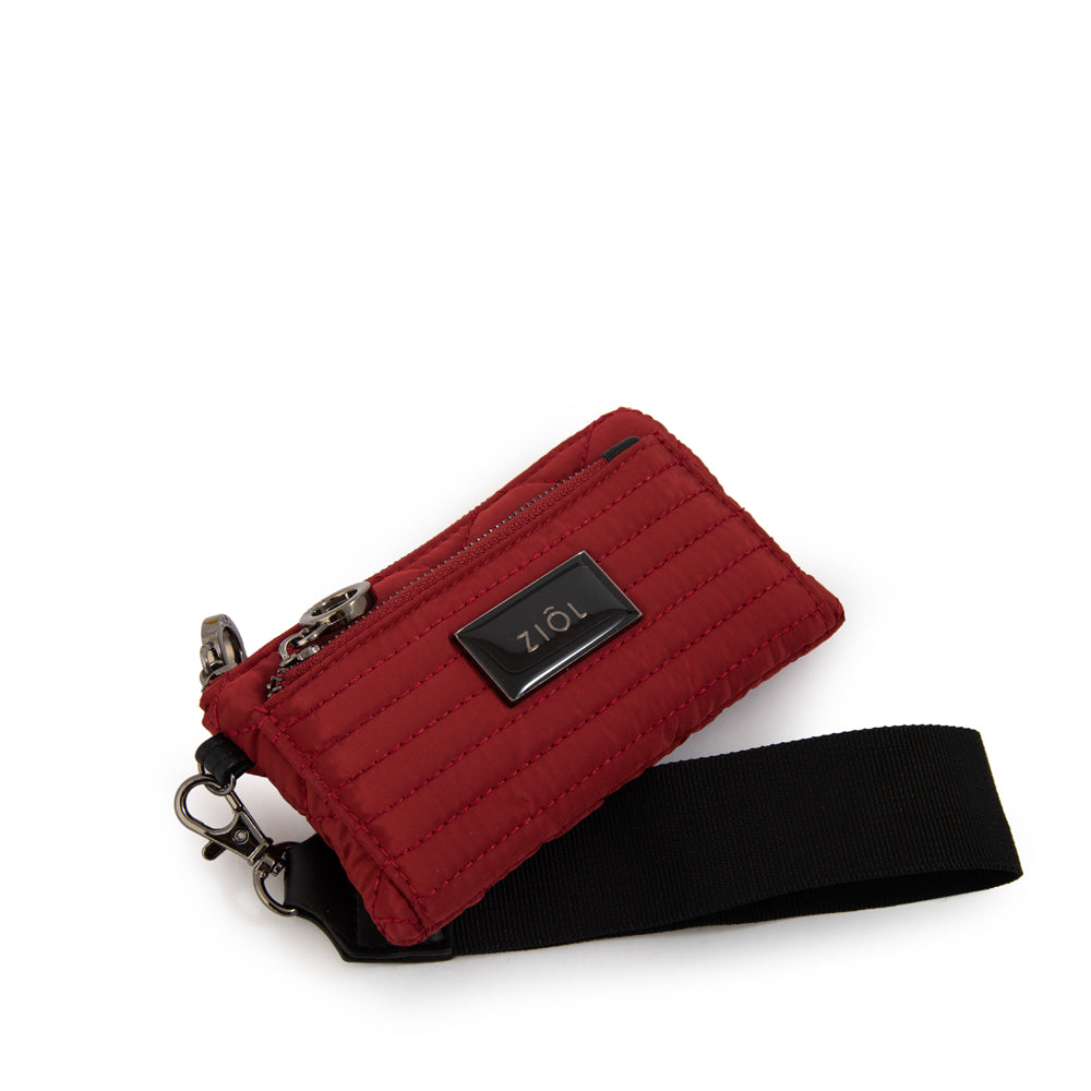 Tarjetero monedero pequeña cersei rojo