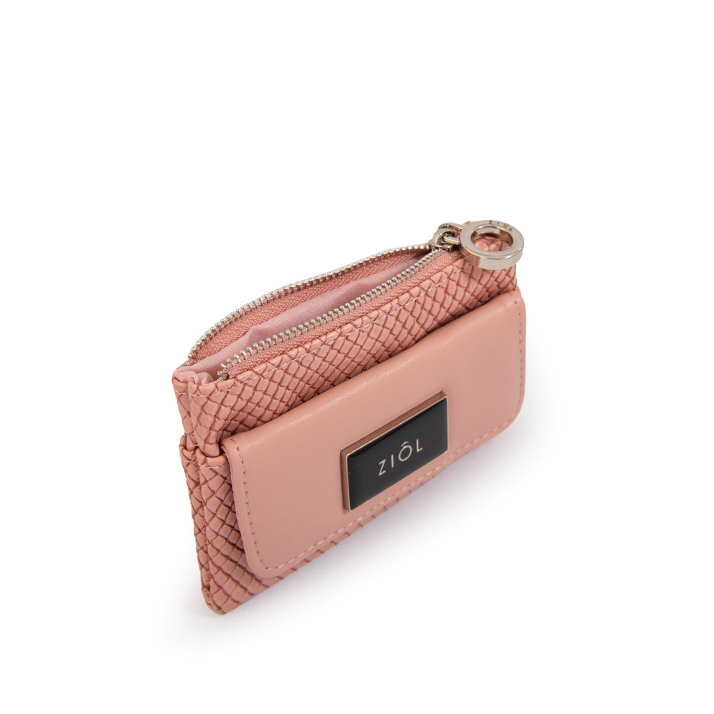 Monedero con bolsillo zia rosa viejo