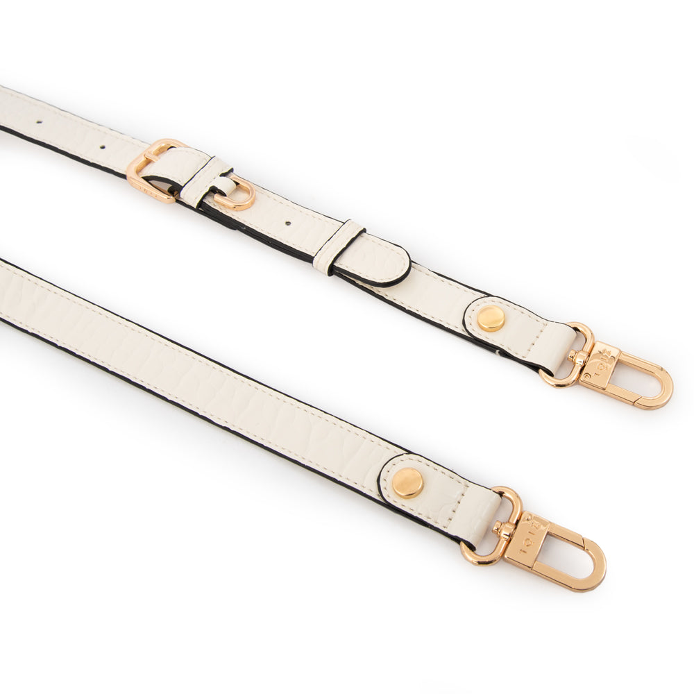 Longstrap bianca blanco crudo