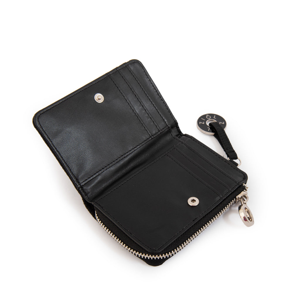 Billetera muga pequeña negro