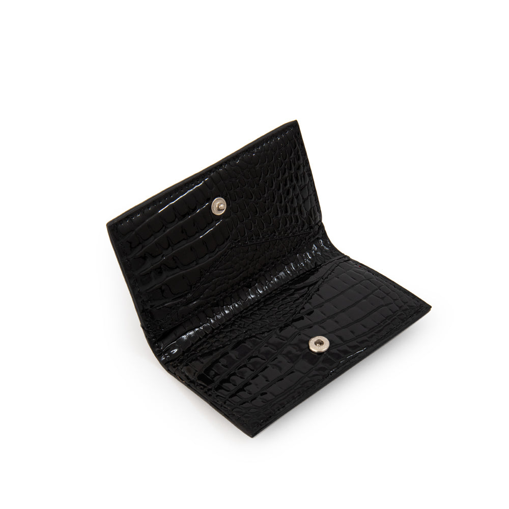 Tarjetero amusant pequeña negro