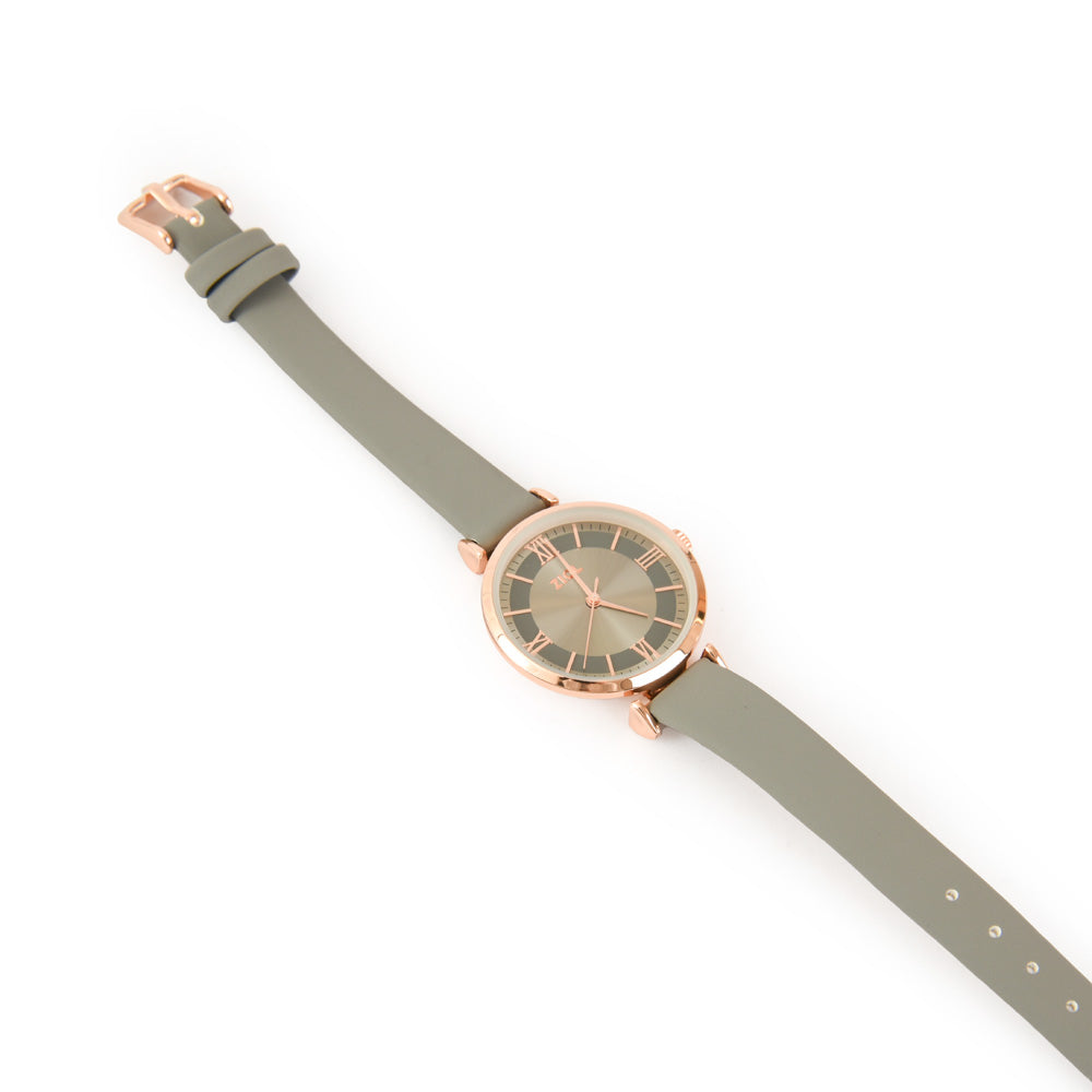 Reloj mediana rebeca gris