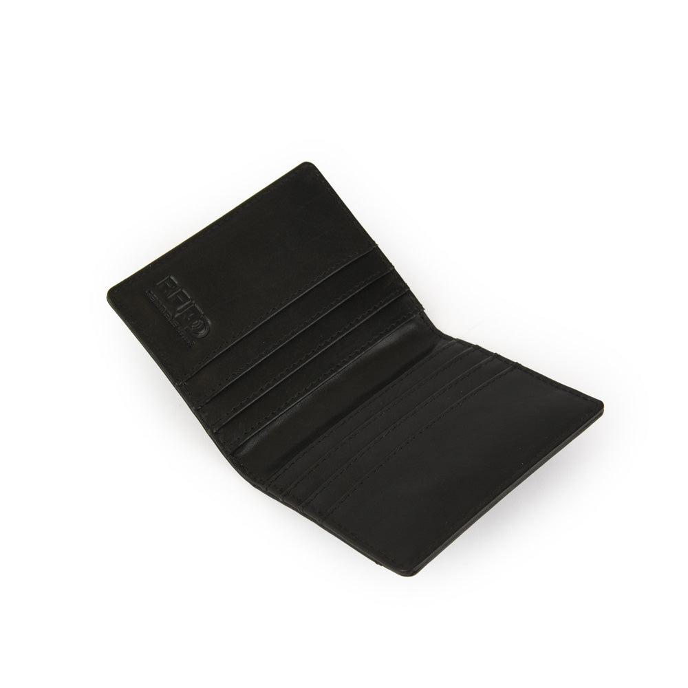Tarjetero con ventana mediana gaspar negro